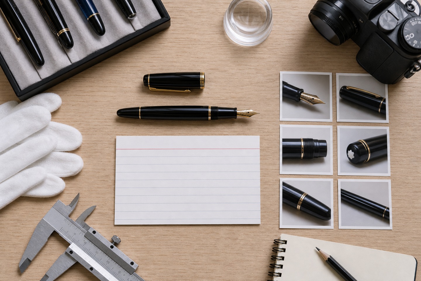 Uma sequência útil — detalhe editorial relacionado a Como fotografar uma Montblanc para catálogo ou venda