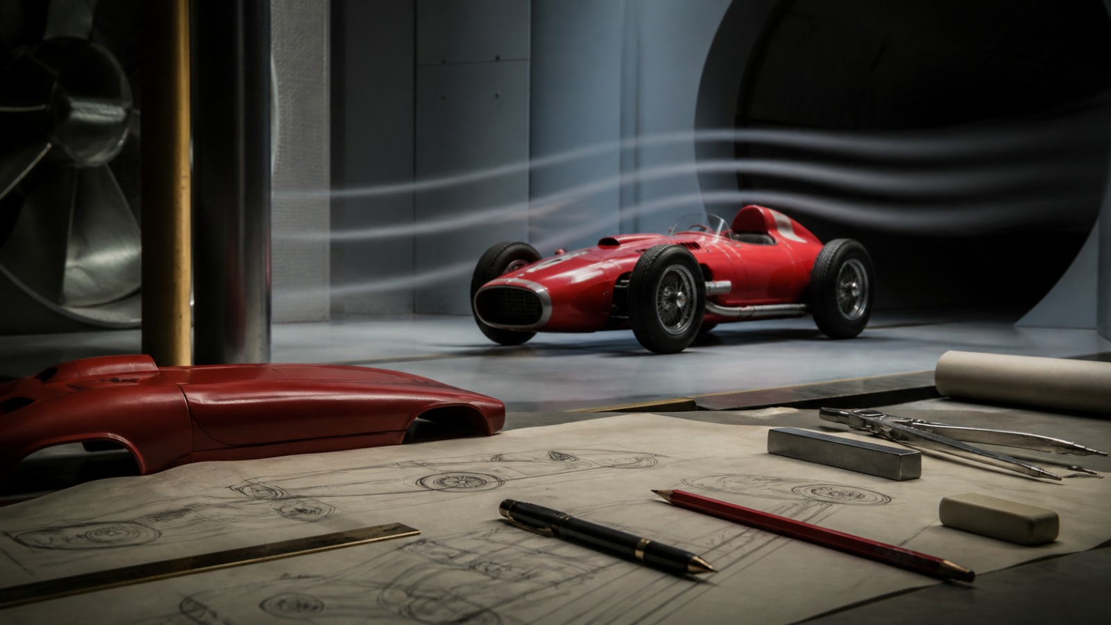 Great Characters Enzo Ferrari: velocidade traduzida em instrumento de escrita