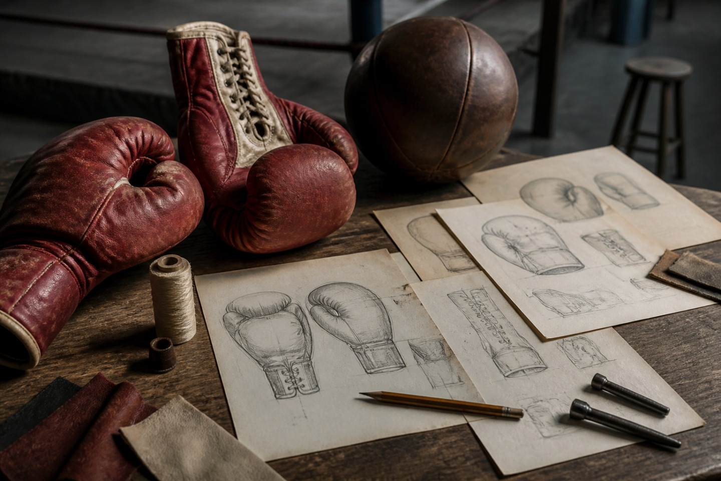 Contexto e design — imagem editorial exclusiva relacionada a Great Characters Muhammad Ali: esporte, coragem e design
