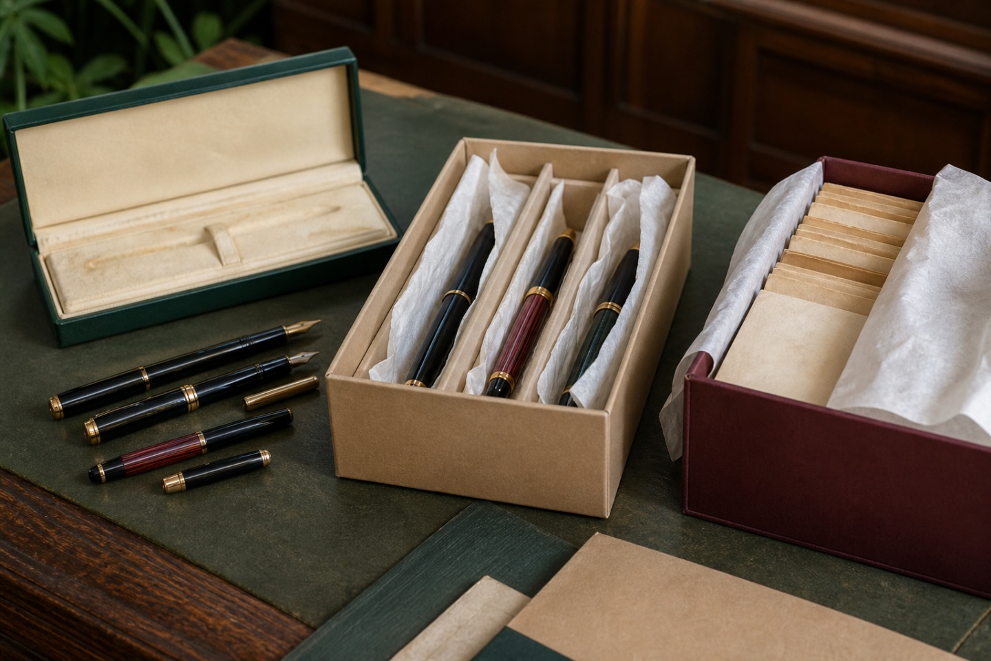 Conservação separada — imagem editorial exclusiva relacionada a Caixas e documentos Montblanc: quanto importam?