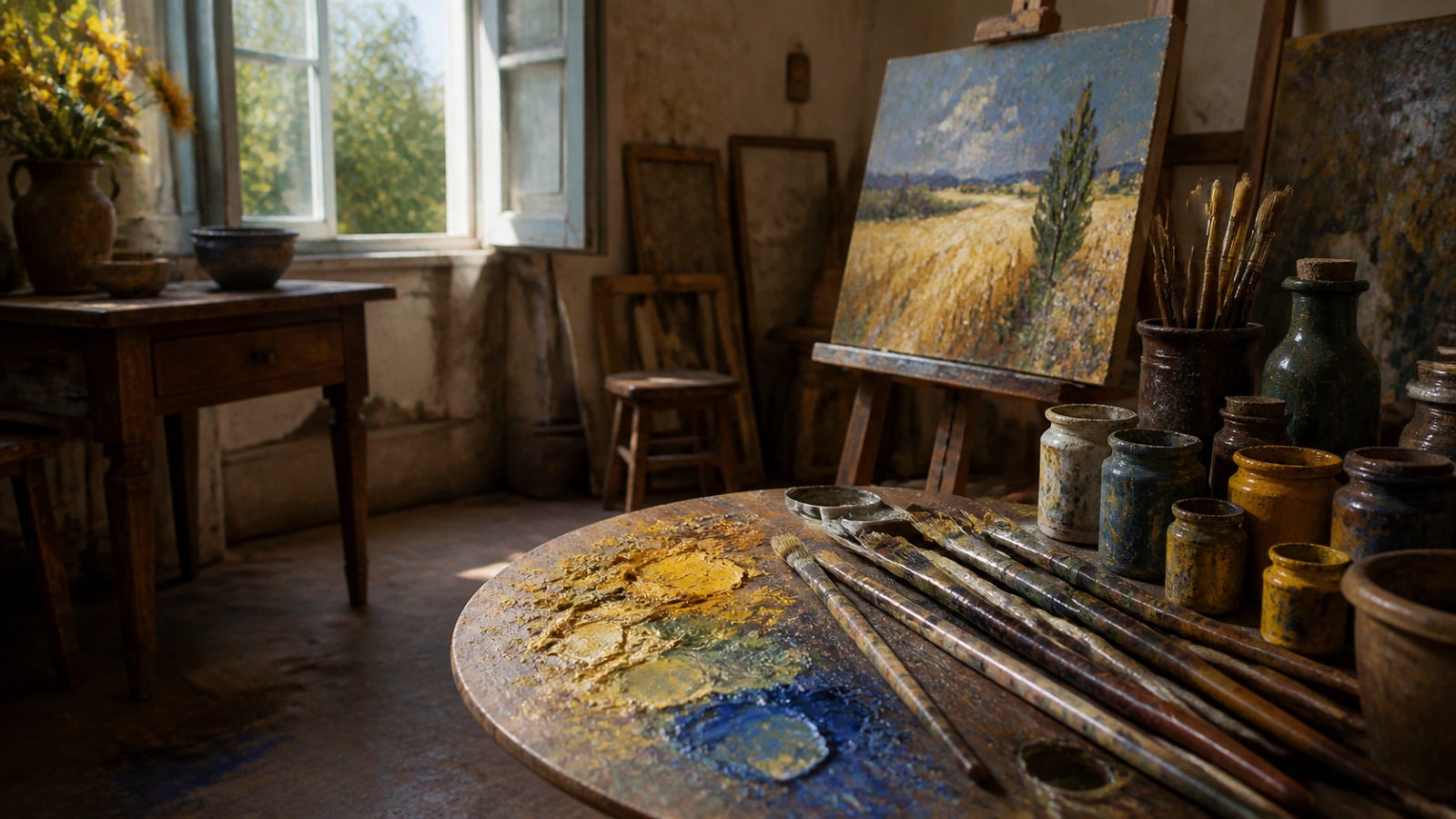 Meister der Kunst Vincent van Gogh: Farbe, Bewegung und Materie