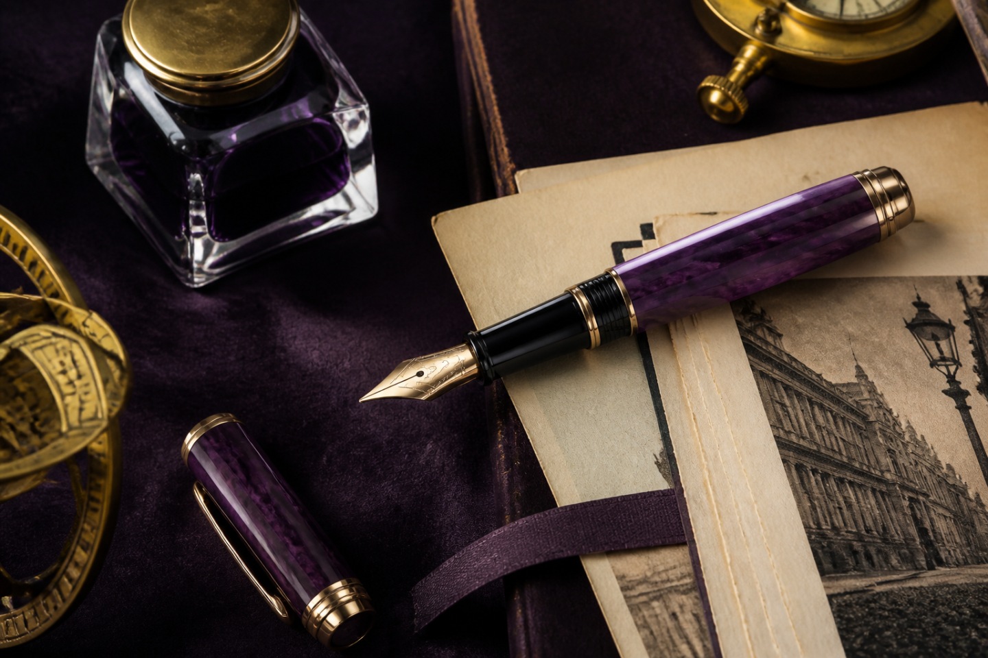 Biografia como ponto de partida — imagem editorial exclusiva relacionada a Great Characters: personalidades traduzidas em canetas