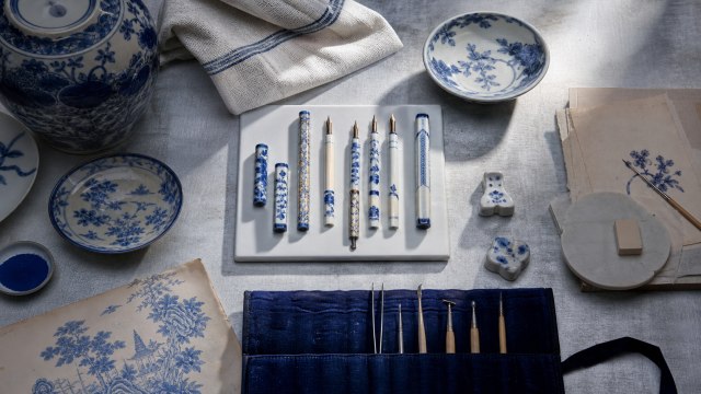 Porcelaine Meissen dans les stylos Montblanc : beauté et fragilité