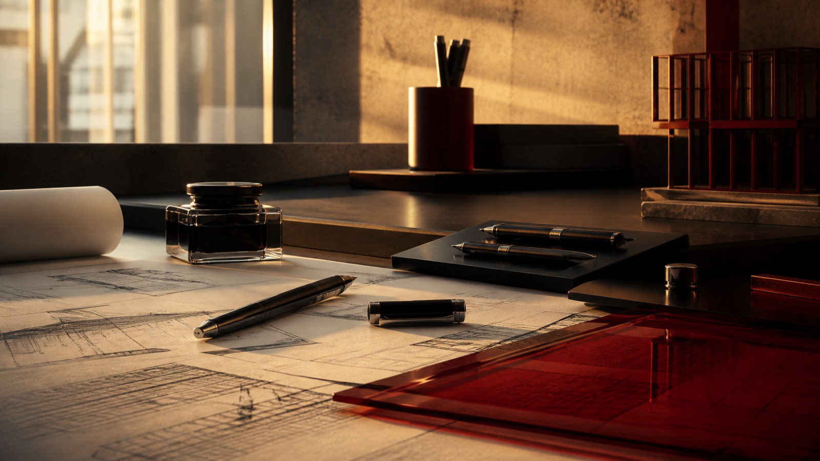 Montblanc Scenium : des lignes architecturales pour une écriture contemporaine