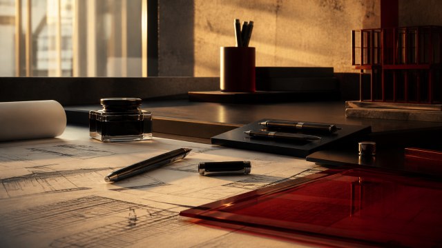 Montblanc Scenium: architectural lines for contemporary writing