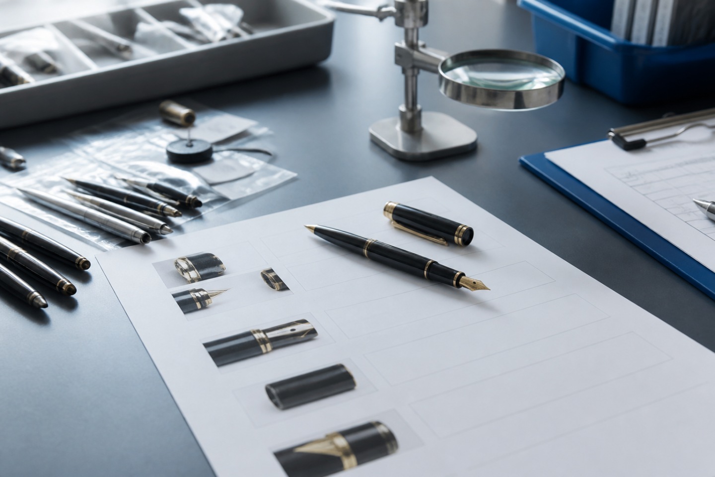 Uma informação entre várias — imagem editorial exclusiva relacionada a Números de série Montblanc: o que eles dizem e o que não dizem