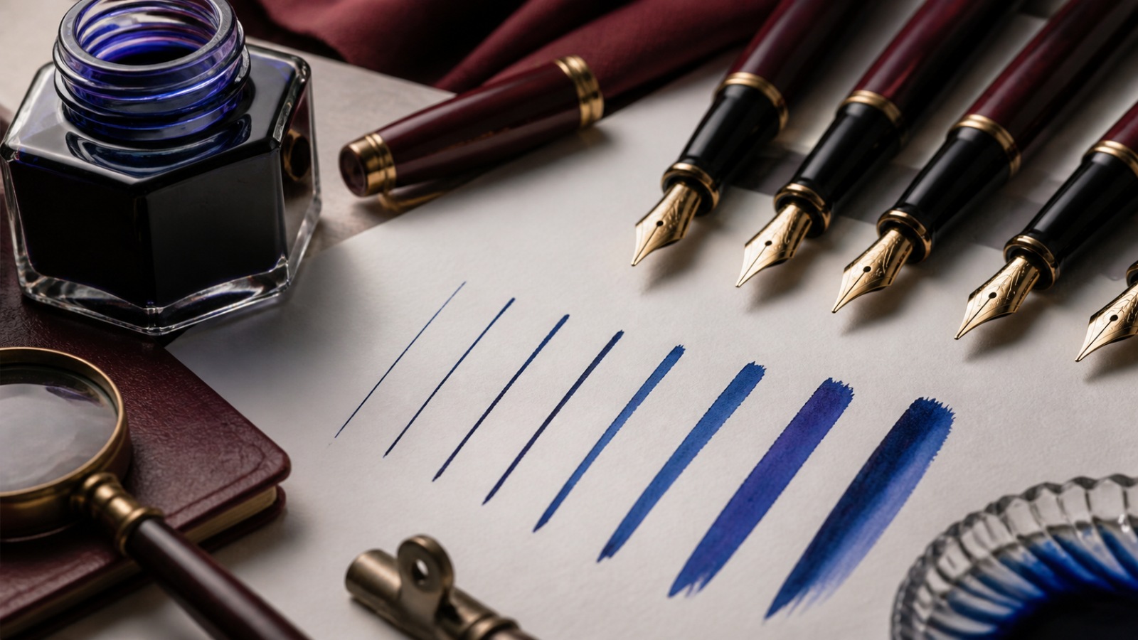 Penas Montblanc: como escolher a largura do traço