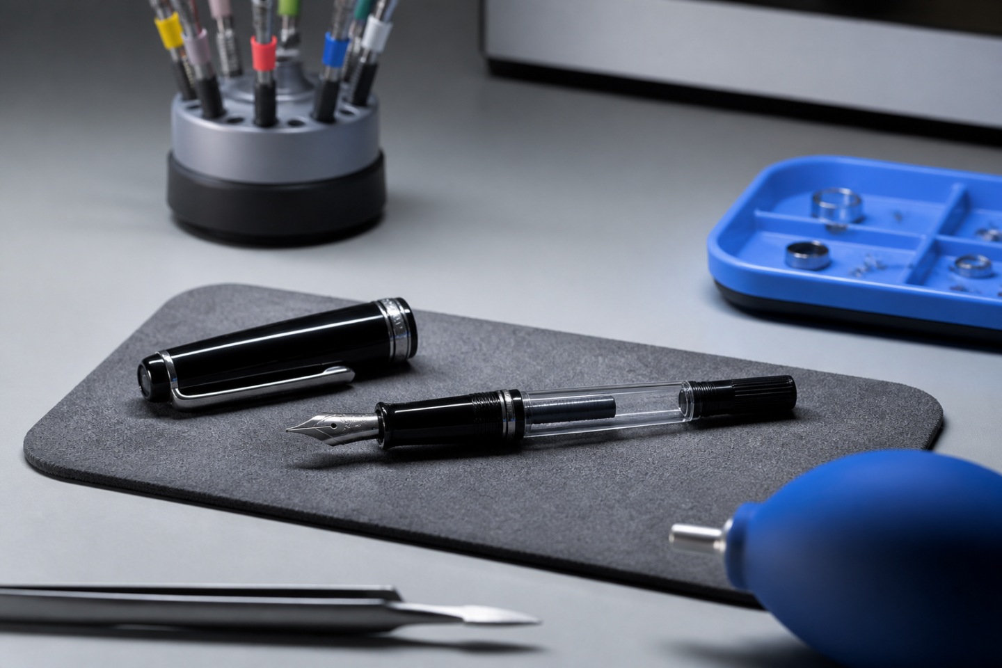 Sintomas que pedem avaliação — imagem editorial exclusiva relacionada a Quando enviar uma Montblanc para manutenção