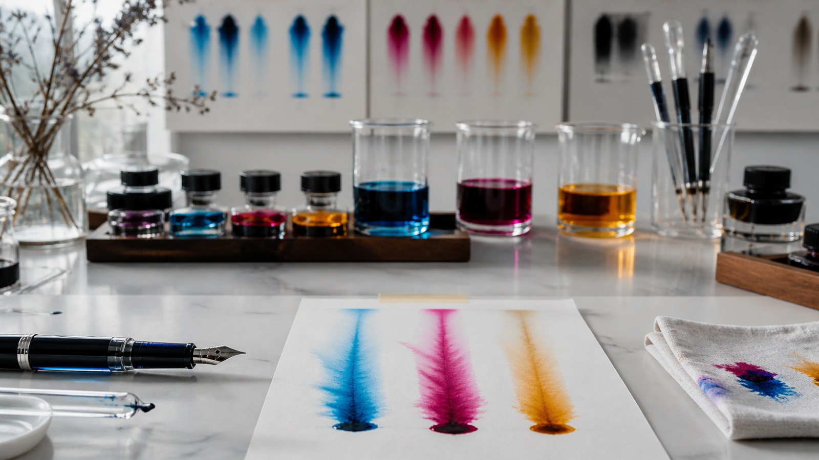 Montblanc Inks: Colors, Behavior, and Care