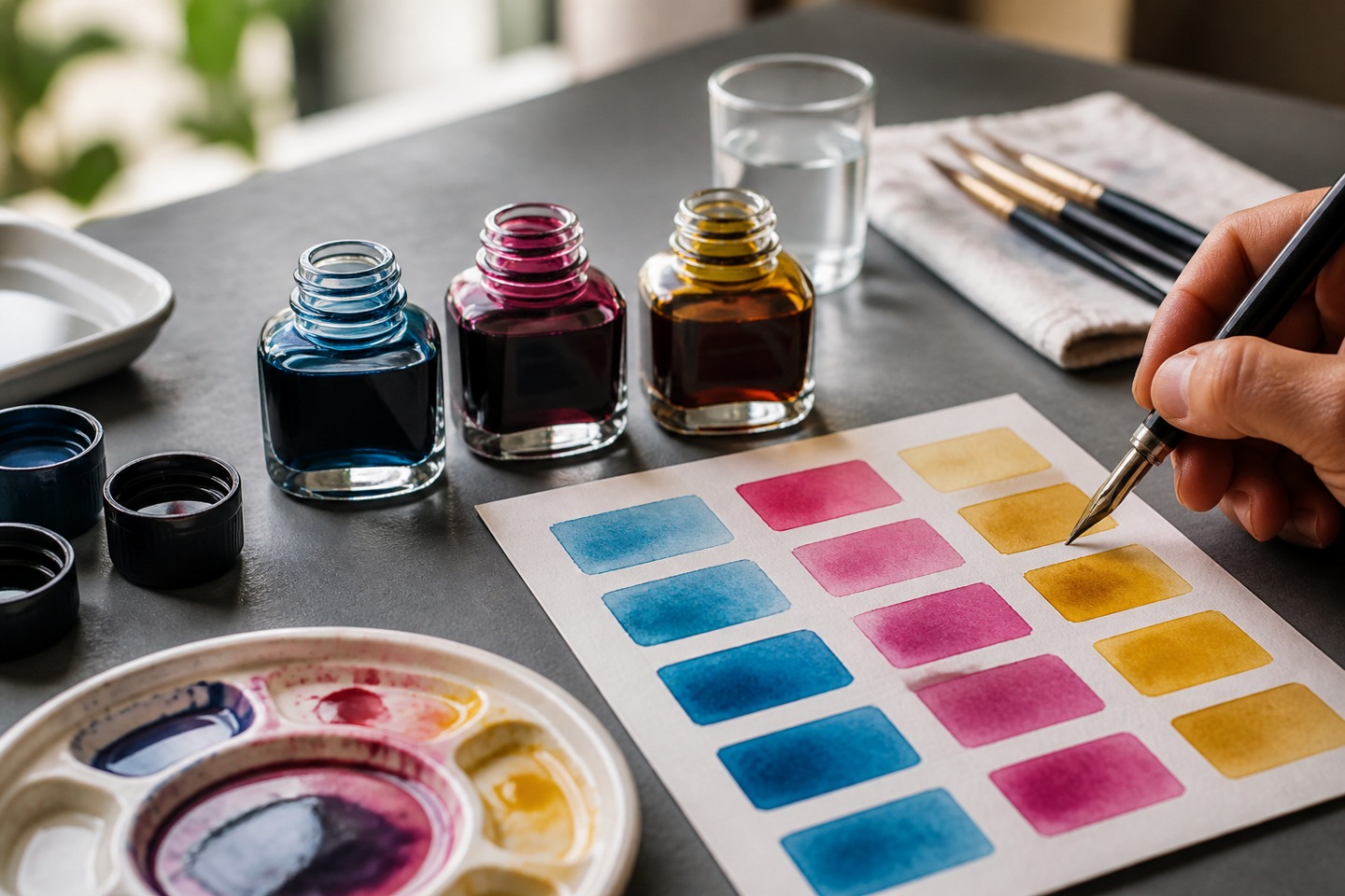 Uso responsável — imagem editorial exclusiva relacionada a Tintas Montblanc: cores, comportamento e conservação