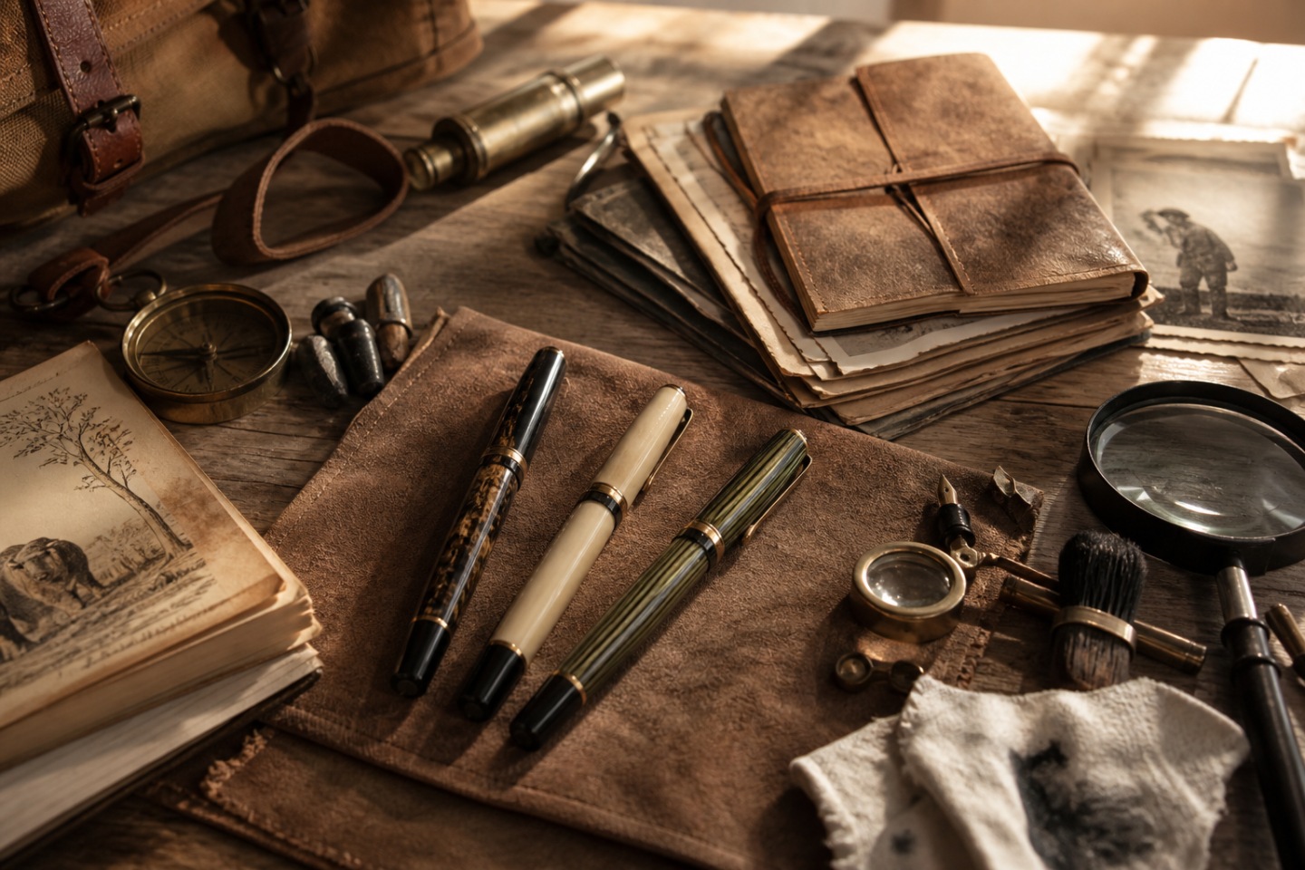 Conjunto e condição — imagem editorial exclusiva relacionada a Writers Edition Hemingway: o início de uma coleção emblemática
