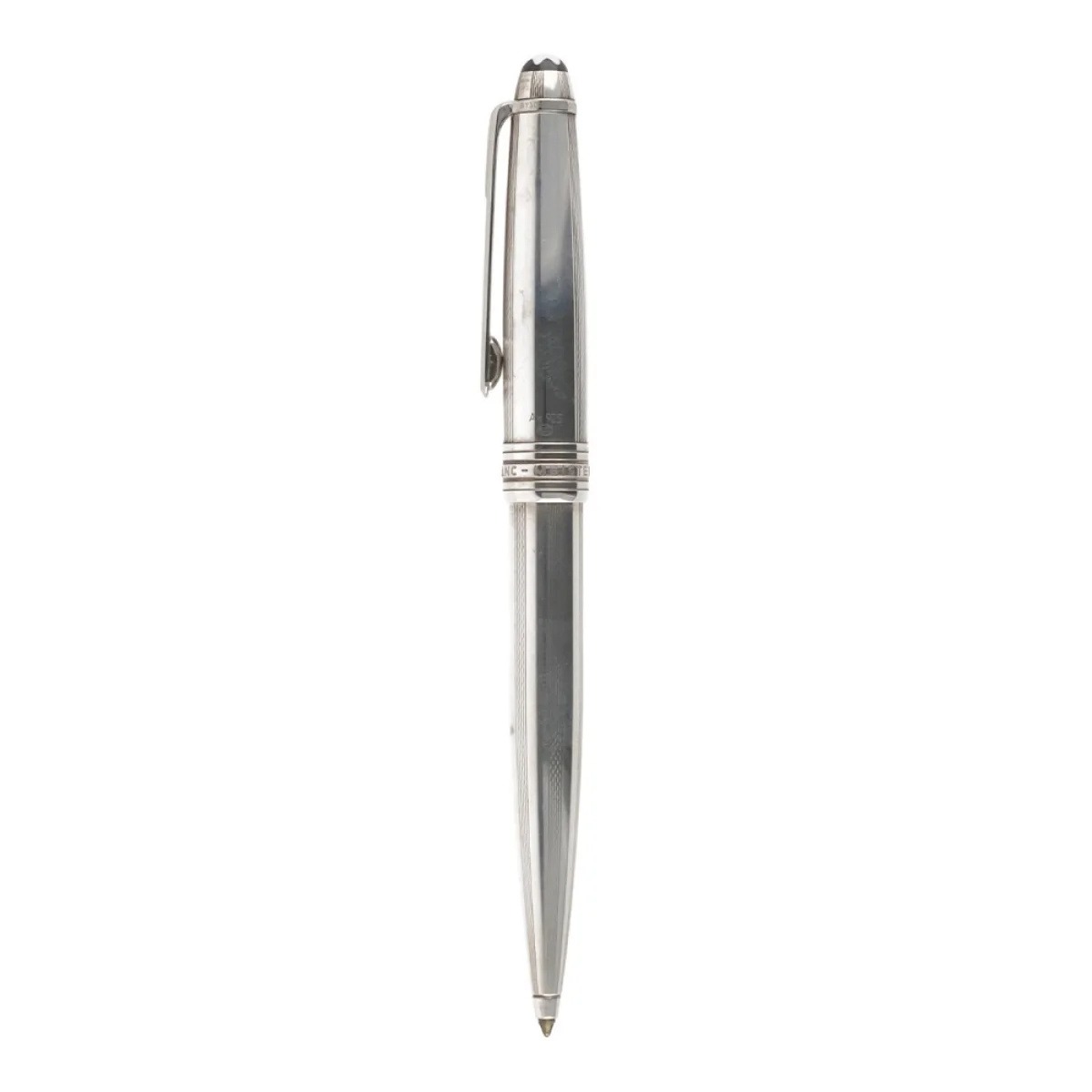 Pure Silver Solitaire Classique Ballpoint Pen, referência 5853