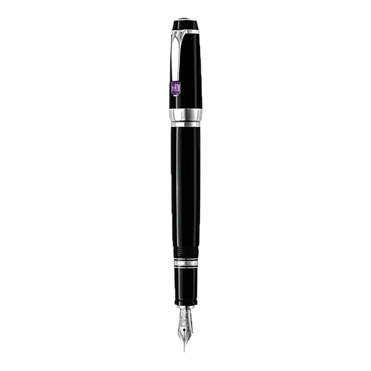 Purple/Platinum Resin Fountain Pen, Referenz 36107