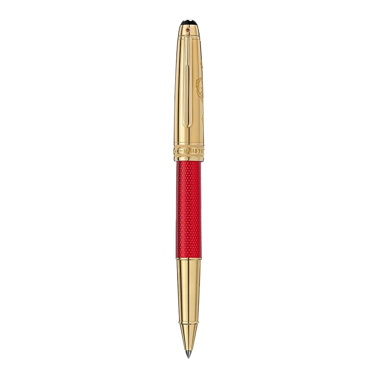 Red Hour Solitaire Doué Classique Rollerball Pen, referência 130204