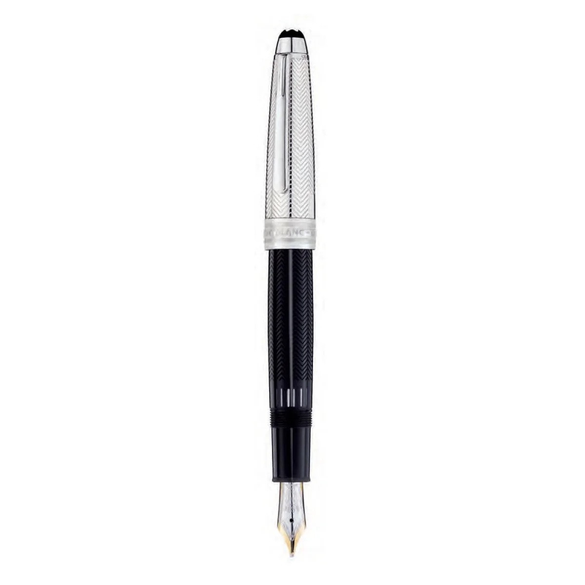 Silver Barley Solitaire Doué LeGrand Fountain Pen, référence 105216