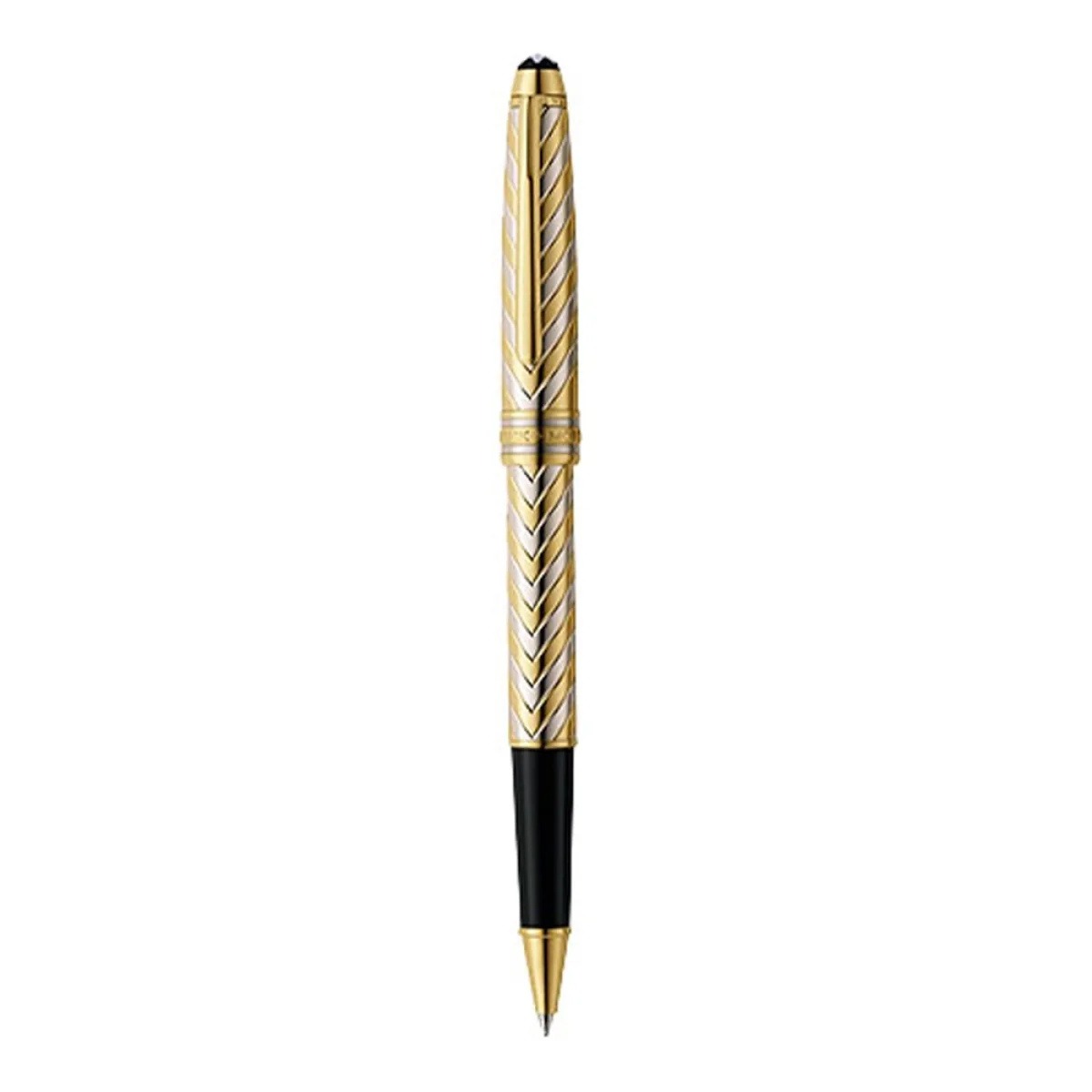 Solid Gold Solitaire Classique Rollerball Pen, Referenz 2285