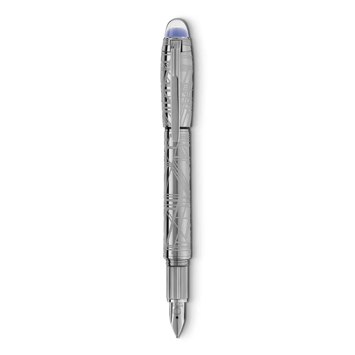 Space Blue Metal Fountain Pen, Referenz 130219