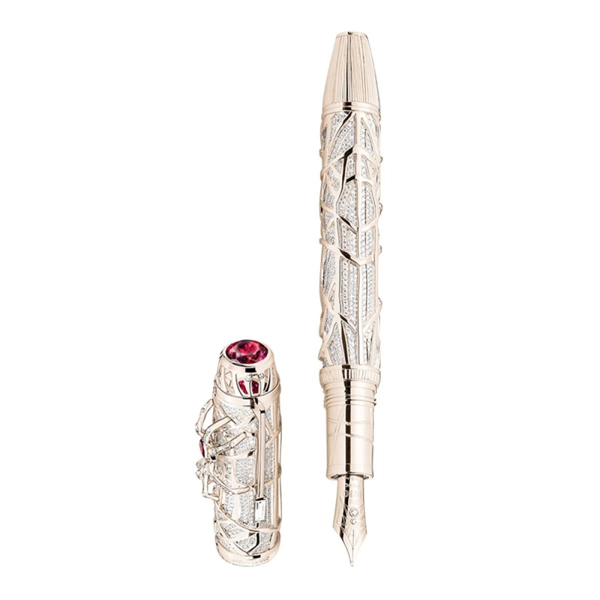 Spider Metamorphosis LE1 Ruby Fountain Pen, Referenz 119388