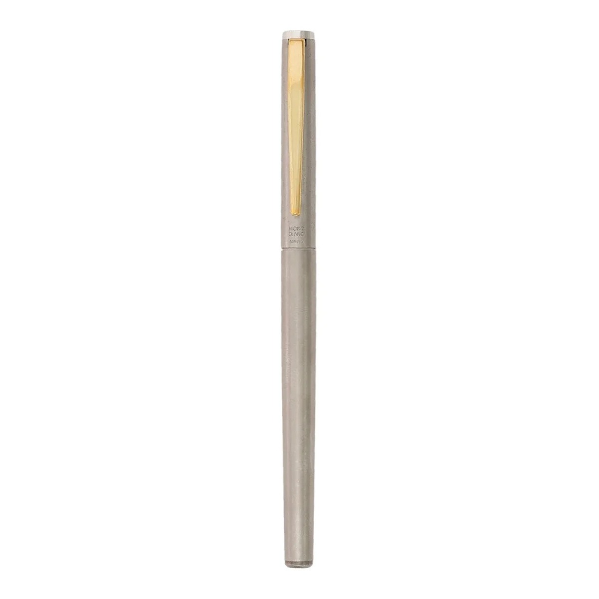 Stainless Steel Gold Plated Fountain Pen, referência 1128