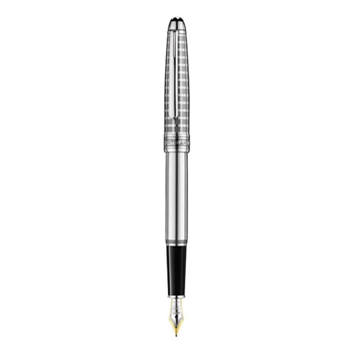 Stainless Steel II Solitaire Classique Fountain Pen, referência 9943