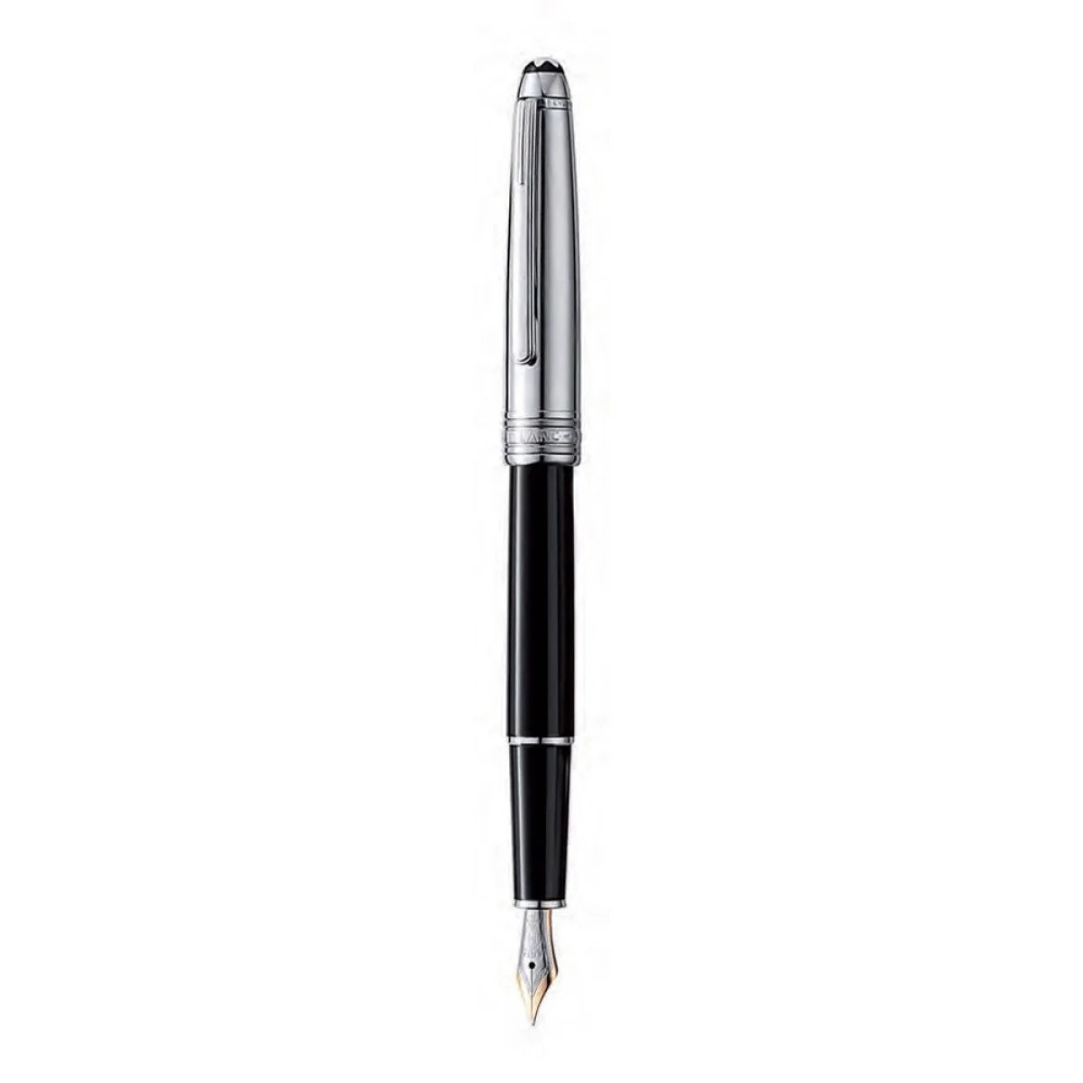 Stainless Steel Solitaire Doué Classique Fountain Pen, referência 5013
