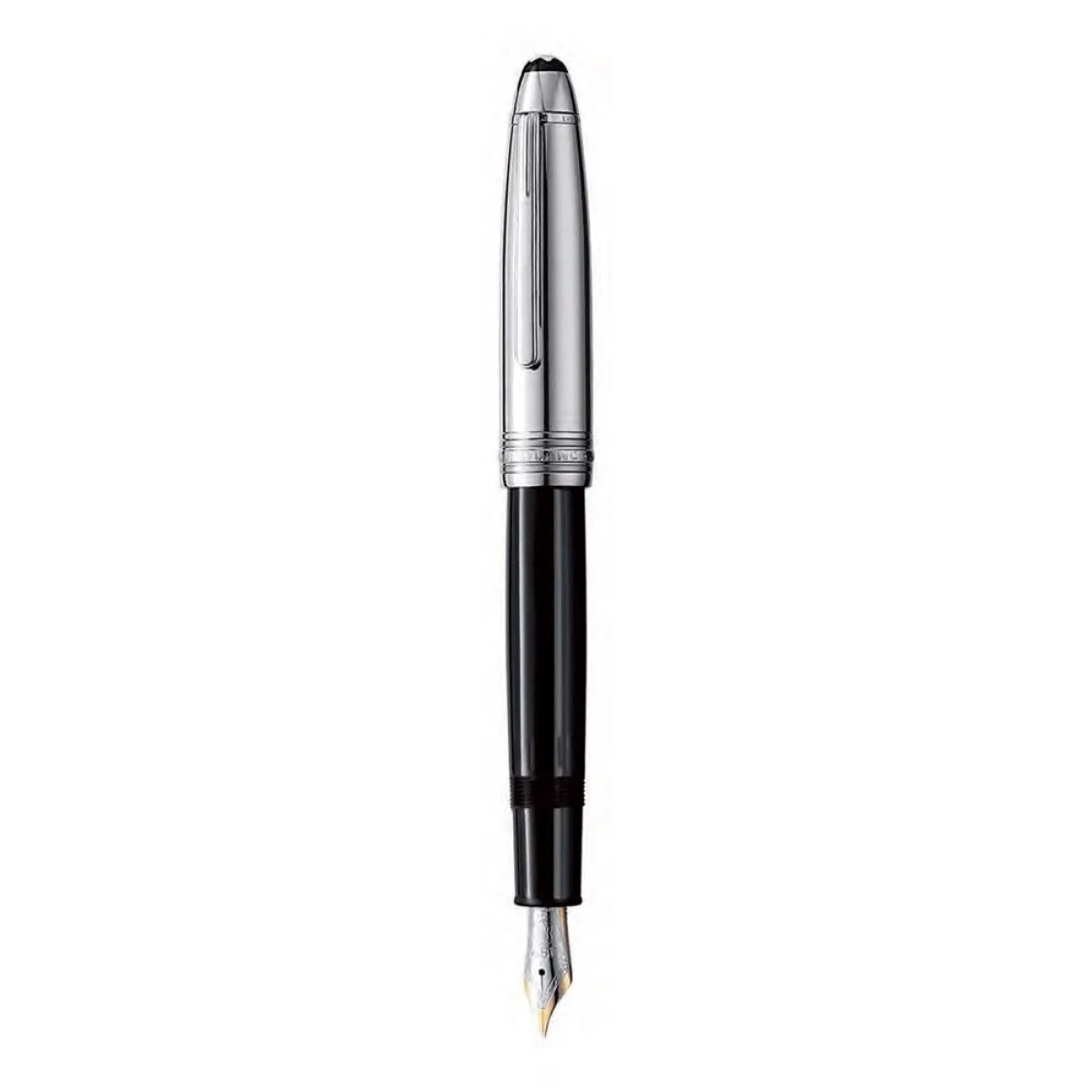 Stainless Steel Solitaire Doué LeGrand Fountain Pen, référence 3997