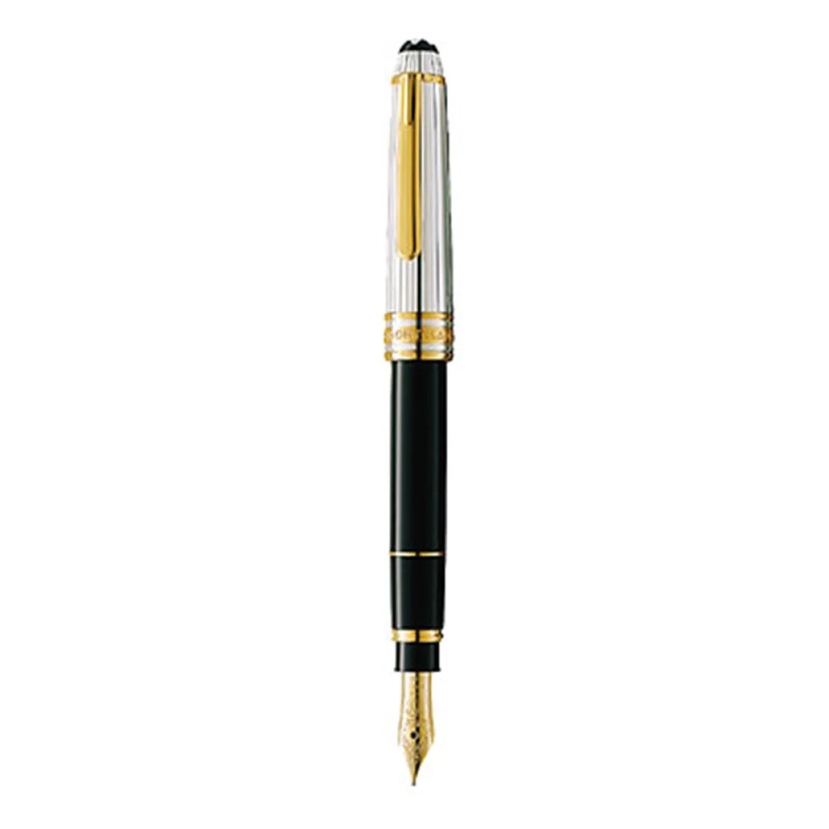 Sterling Silver Solitaire Doué Mozart Fountain Pen, referencia 18149