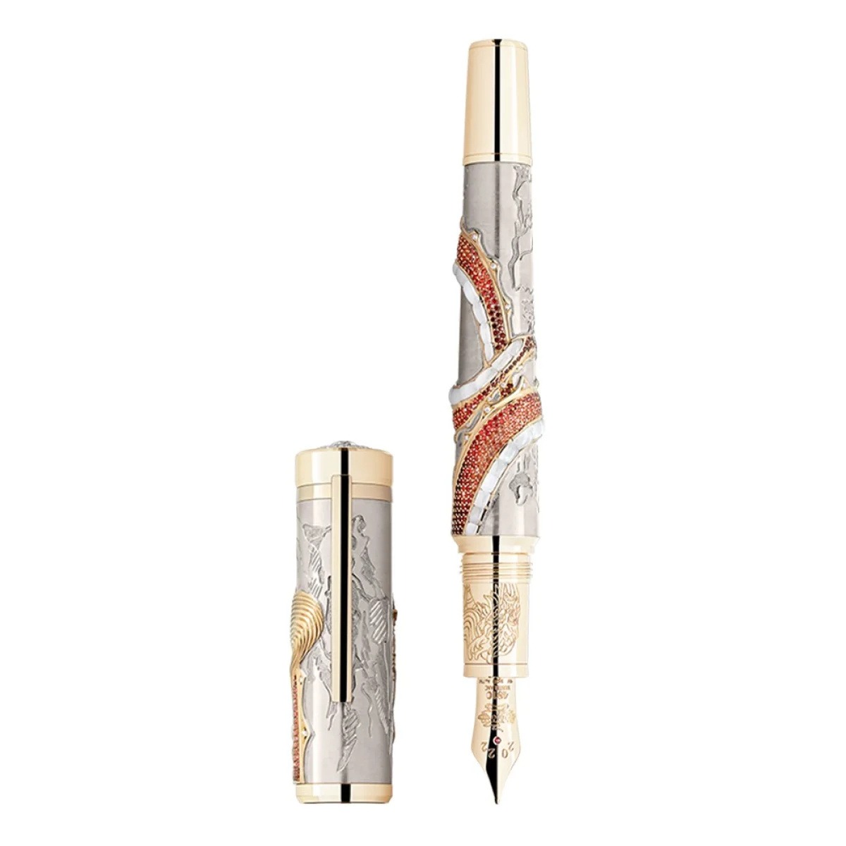 The Torch Dragon LE8 Fountain Pen, Referenz 127038