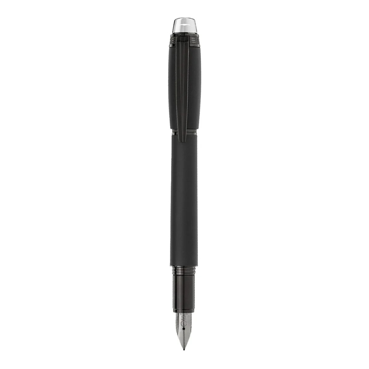 Ultra Black Matte & Steel Fountain pen, Referenz 118462
