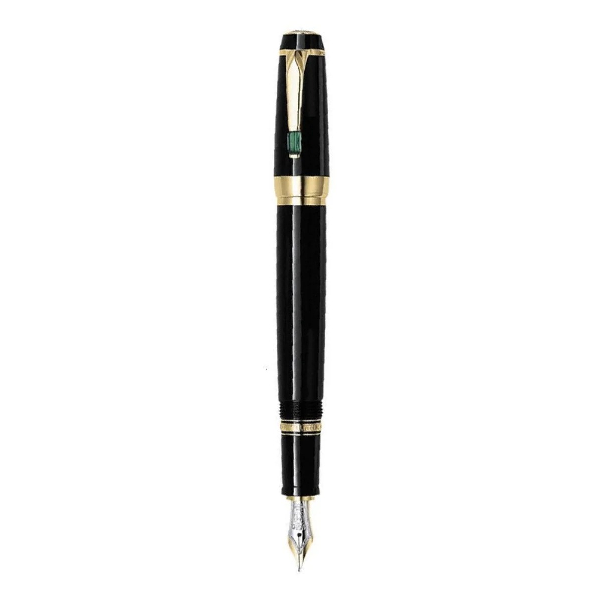 Vert/Gold Resin Fountain Pen, référence 7449