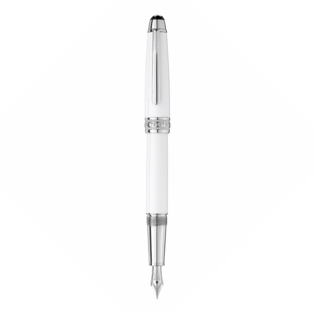 White Solitaire Classique Fountain Pen, referência 111937