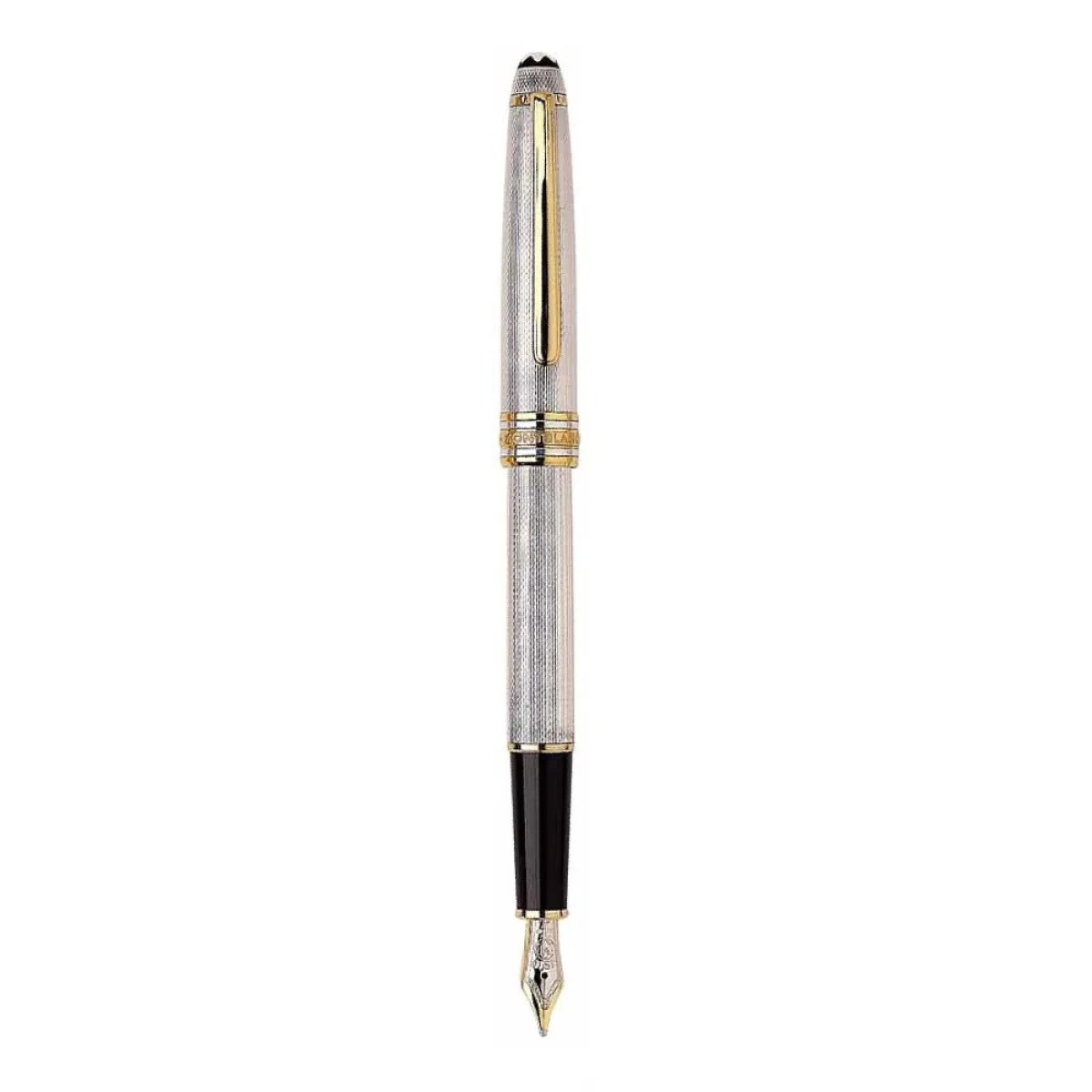 Barleycorn Sterling Silver Solitaire Classique Fountain Pen, référence 1446