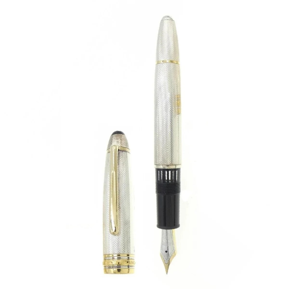 Barleycorn Sterling Silver Solitaire LeGrand Fountain Pen, referencia 1466