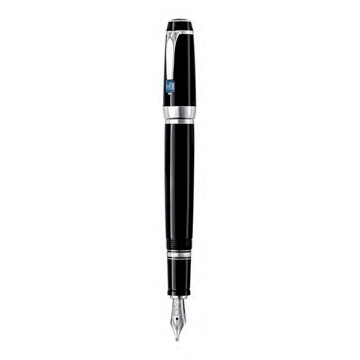 Blue/Platinum Resin Fountain Pen, referência 5778