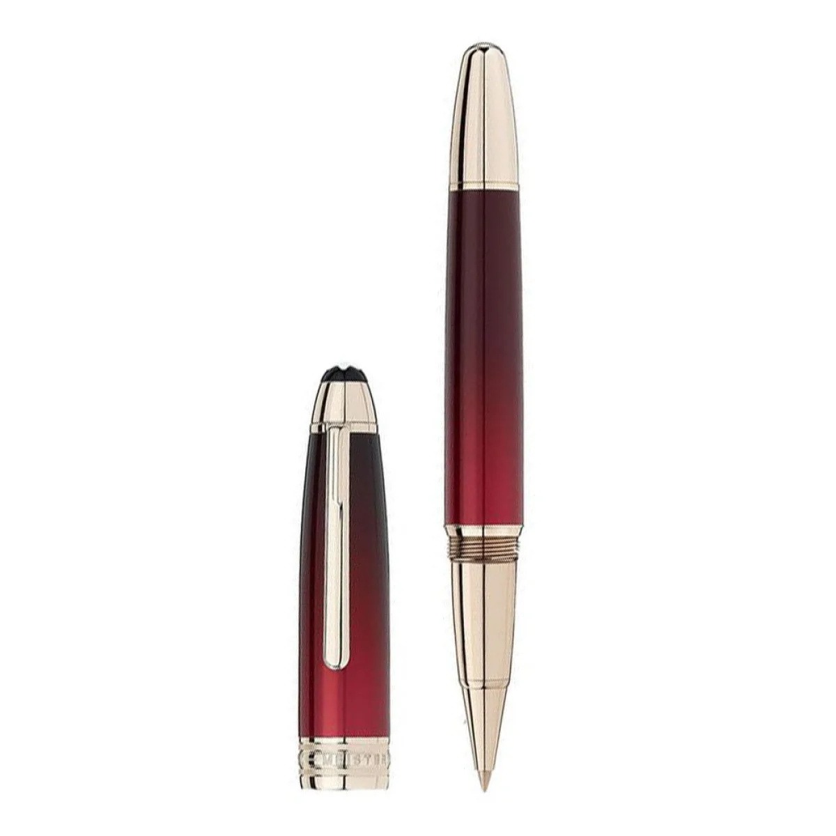 Calligraphy Burgundy Lacquer Solitaire LeGrand Rollerball Pen, referência 125339