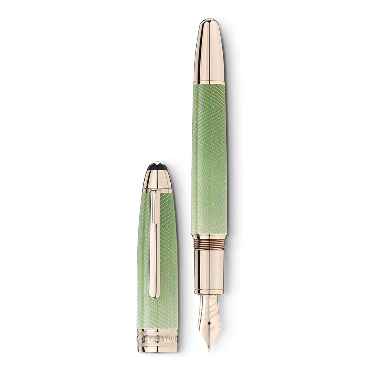 Calligraphy Celadon Dégradé Solitaire LeGrand Fountain Pen, référence 129553