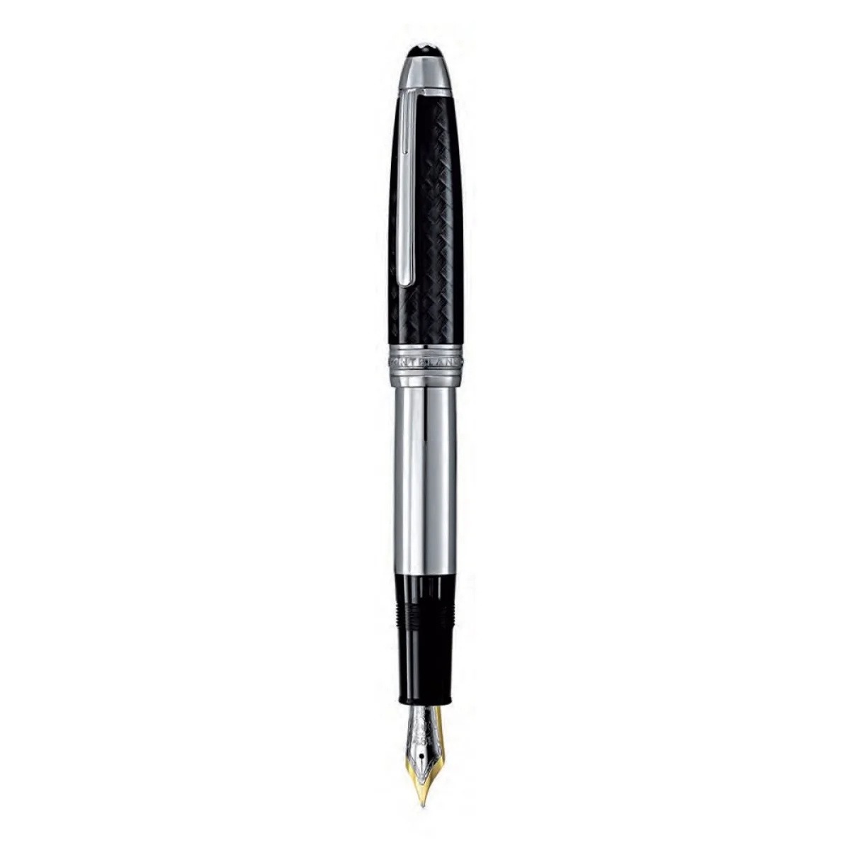 Carbon & Steel Solitaire LeGrand Fountain Pen, referencia 5818