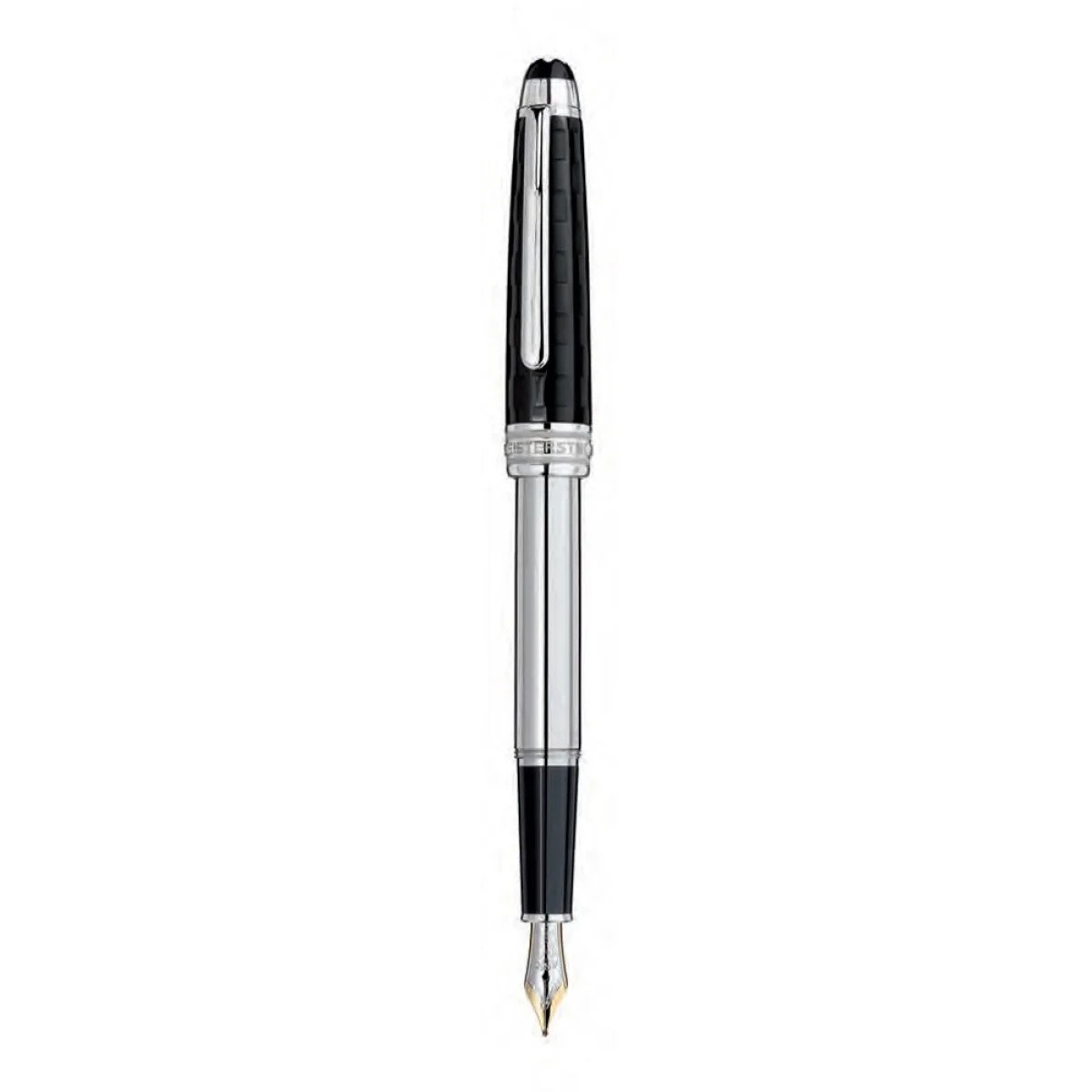 Ceramics Black Prisma Solitaire Classique Fountain Pen, référence 103106