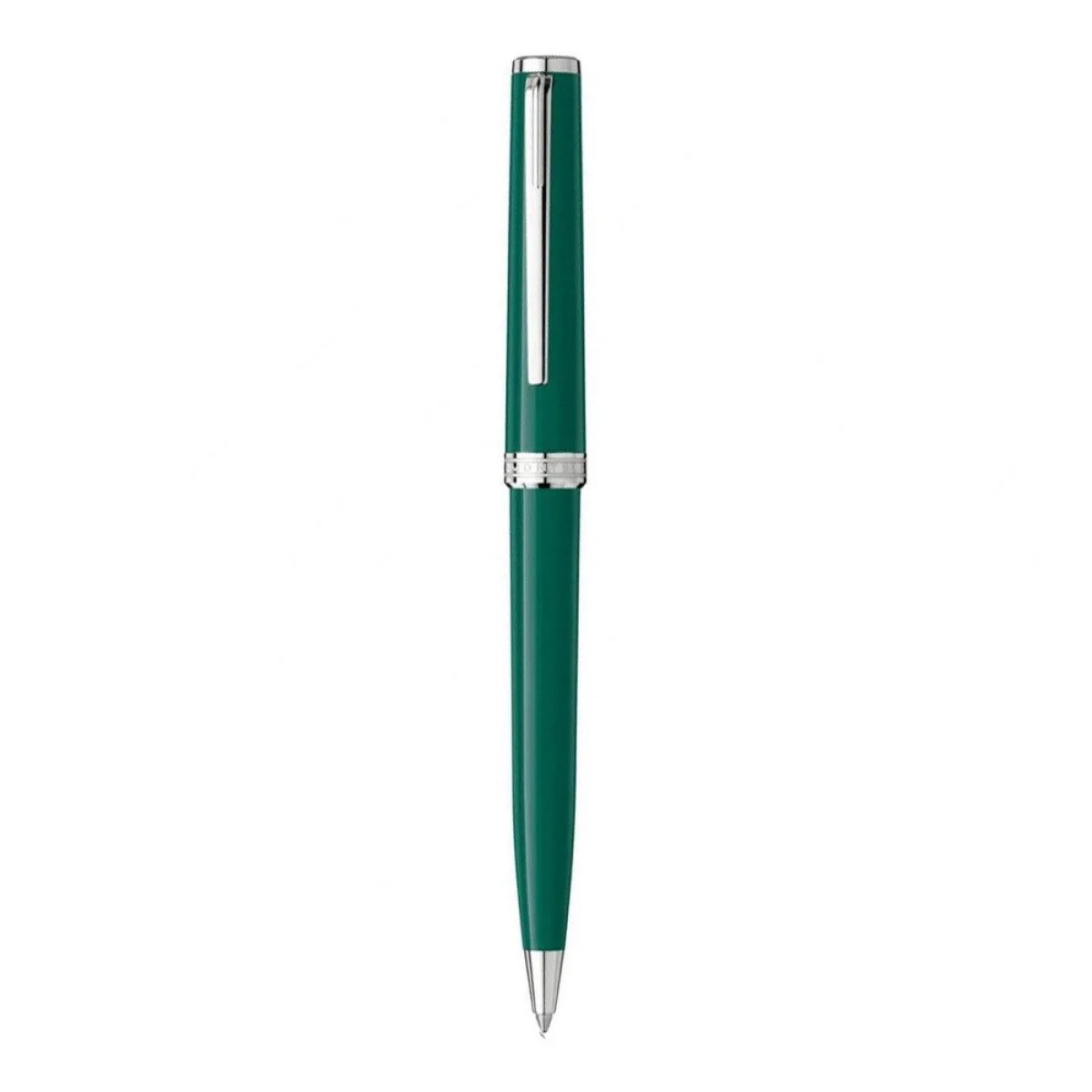 Deep Green Platinum Ballpoint Pen, reference 128089