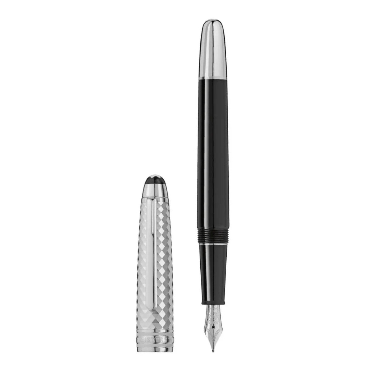 Geometric Dimension Platinum Doué Classique Fountain Pen, reference 113334