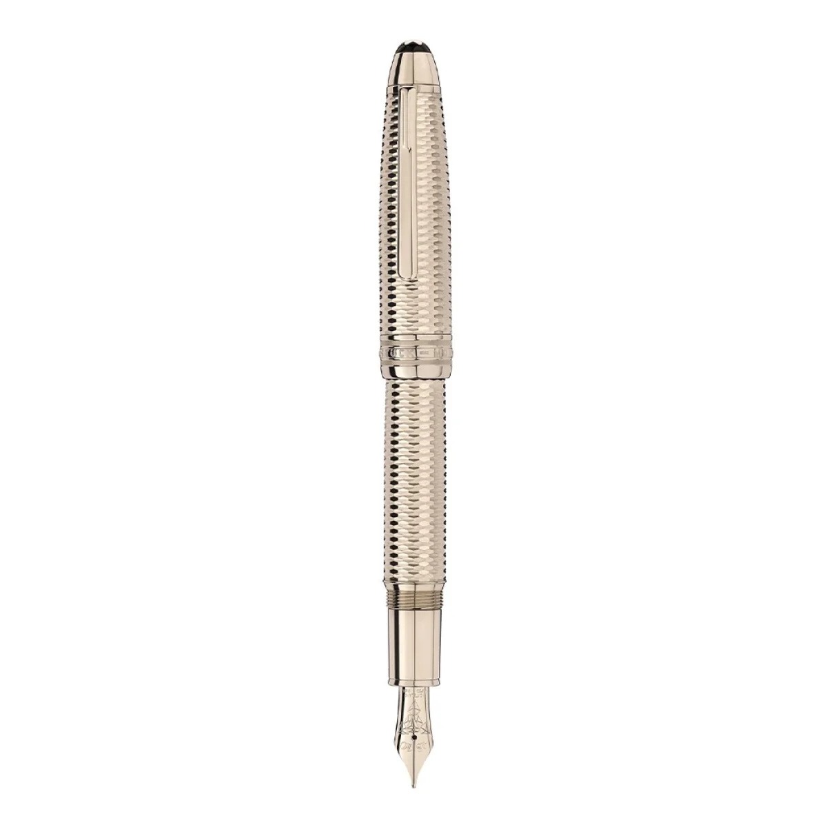 Geometry Champagne Gold Solitaire LeGrand Fountain Pen, referencia 118100