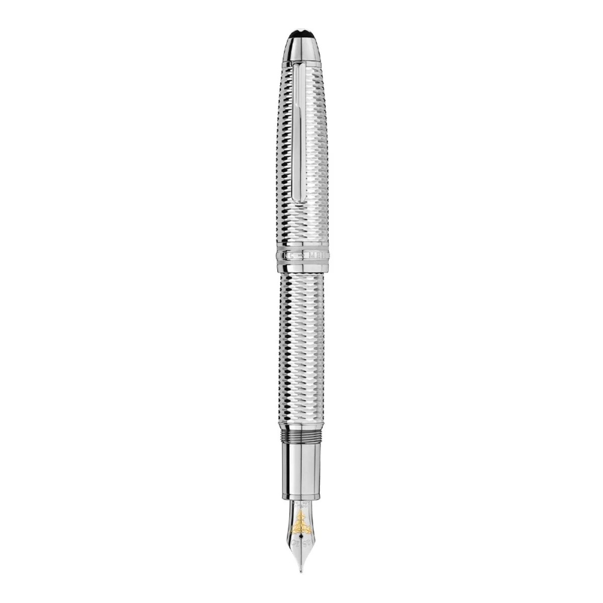 Geometry Platinum Solitaire LeGrand Fountain Pen, referencia 118097