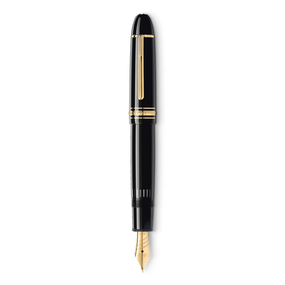 Gold-Coated 149 Calligraphy Curved Nib Fountain Pen, referencia 132147