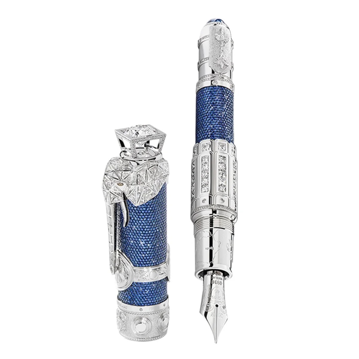 Hannibal LE1 Blue Sapphire Fountain Pen, reference 118632