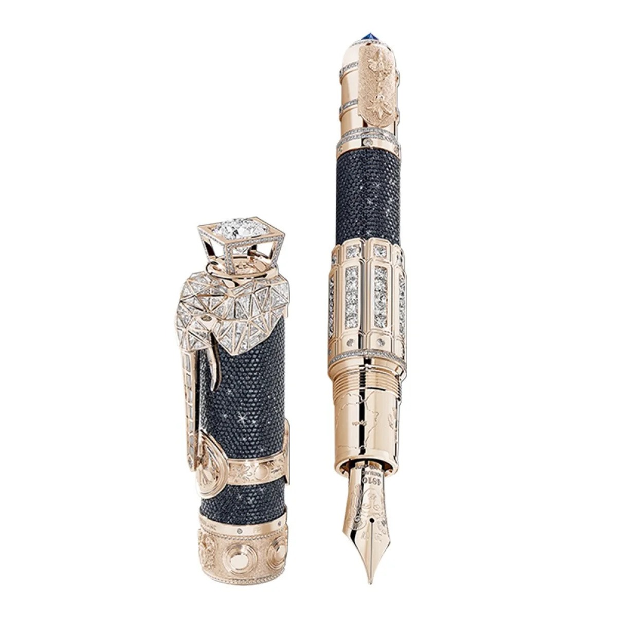Hannibal LE1 Dark Blue Sapphire Fountain Pen, référence 119223