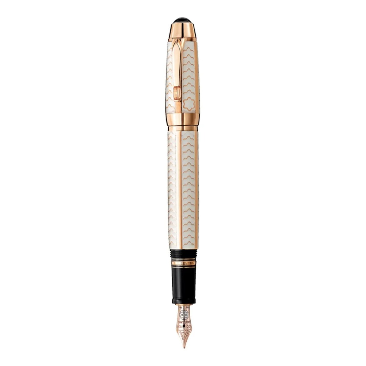 100 Years Bohème LE100 Rose Gold Fountain Pen, reference 36693