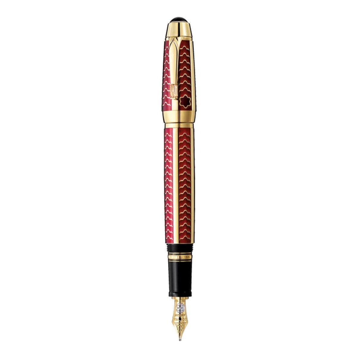 100 Years Bohème LE100 Yellow Gold Fountain Pen, référence 36692