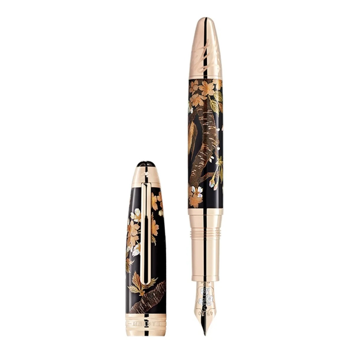 Maki-e Shun Kei Spring Scenery LE88 Fountain Pen, referencia 125553