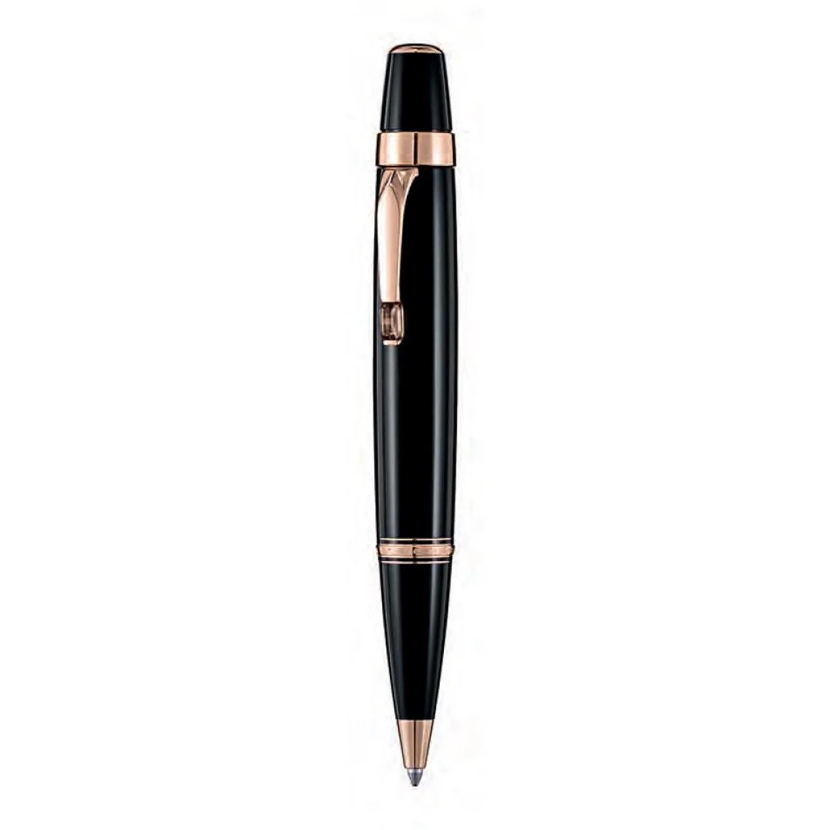 Marron/Gold Resin Ballpoint Pen, referencia 38270