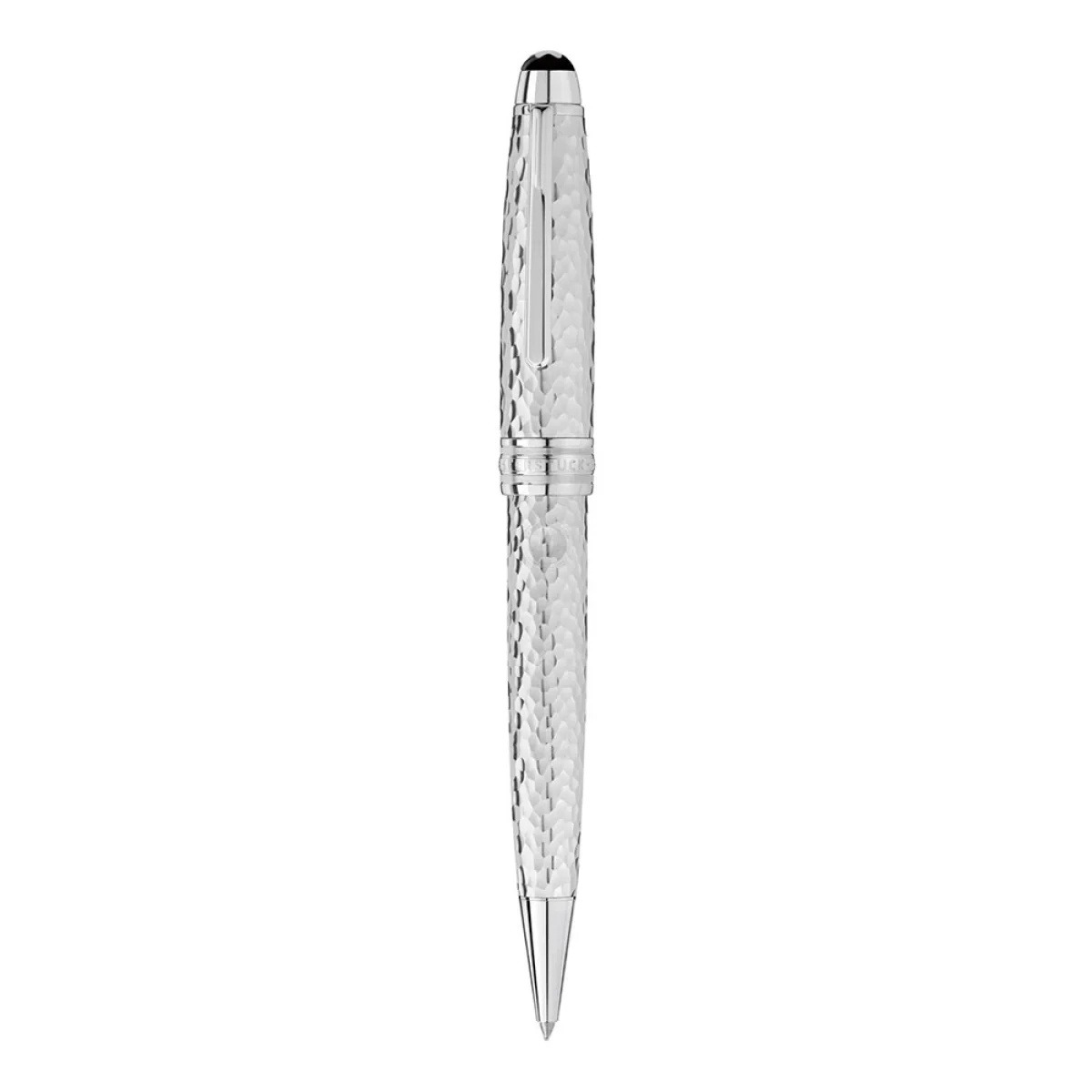 Martelé Sterling Silver Solitaire Midsize Ballpoint Pen, Referenz 115099